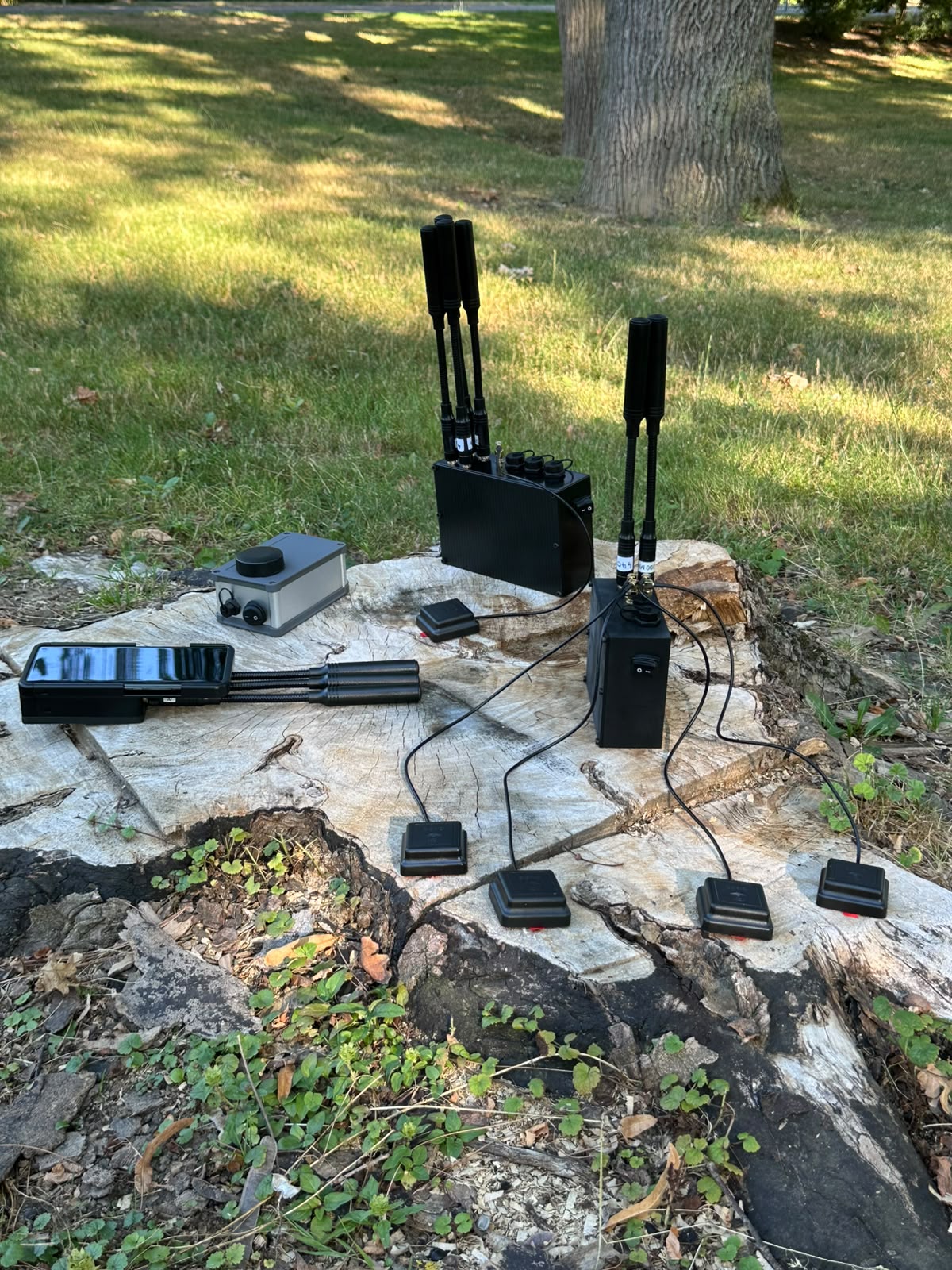 The BT3L family deployed together in the field.