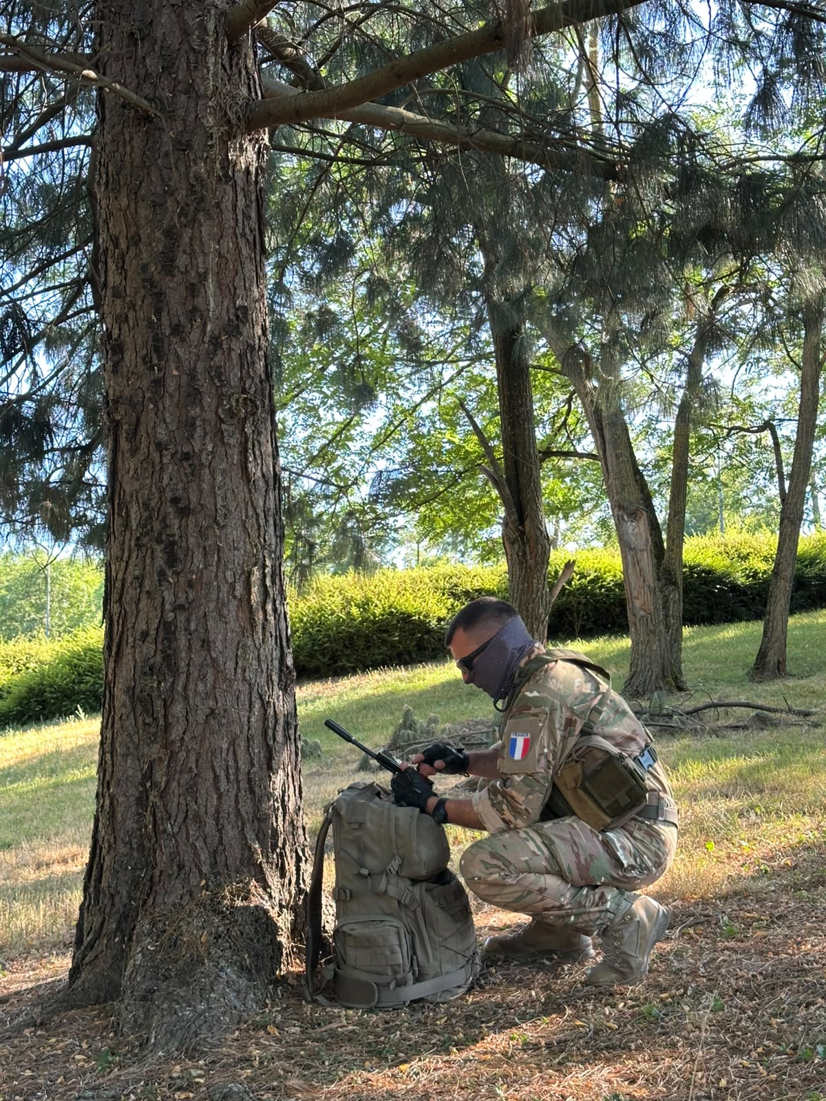 BT3L-Master operated by a dismounted patrol.